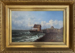 "Costa di Martha's Vineyard" Wesley Webber, Acque tempestose, spiaggia del Massachusetts