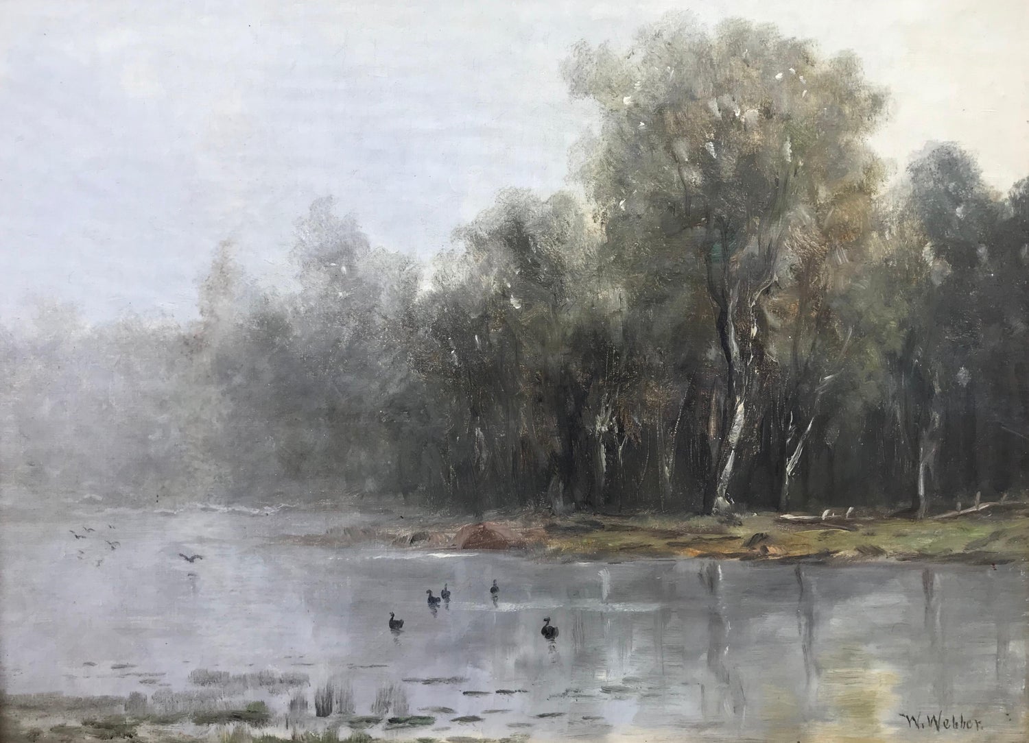 Wesley Webber Misty Morning For Sale At 1stdibs