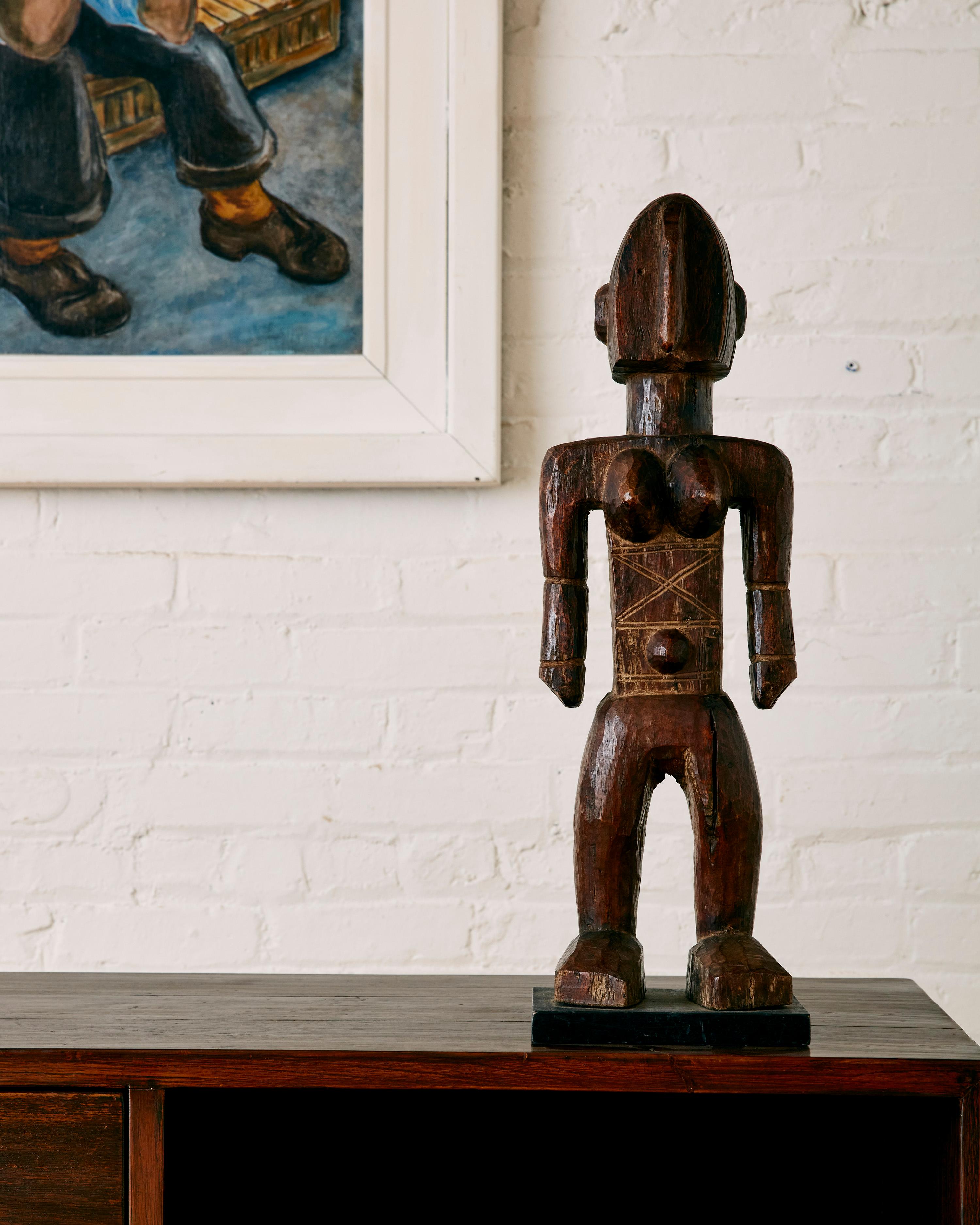 Tribal West African Bambara Sculpture  For Sale