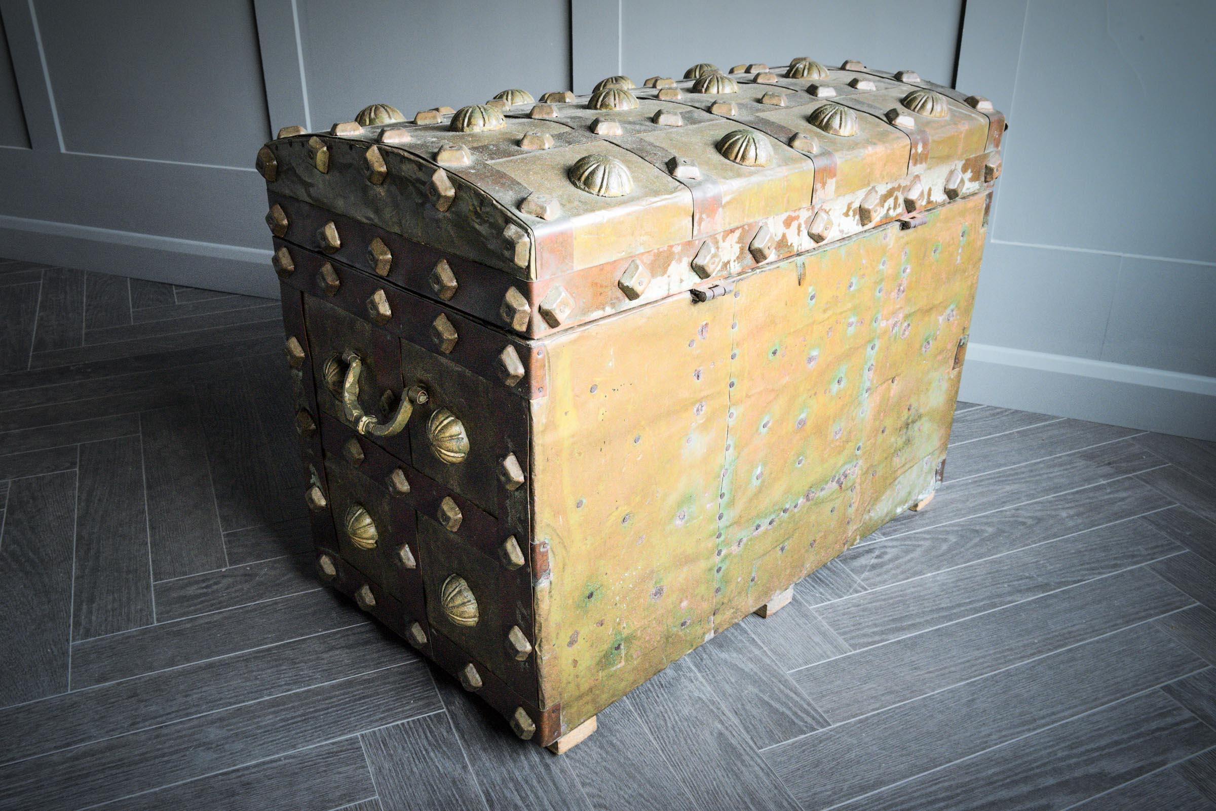 19th Century West African Berber Large Dowry Chest For Sale
