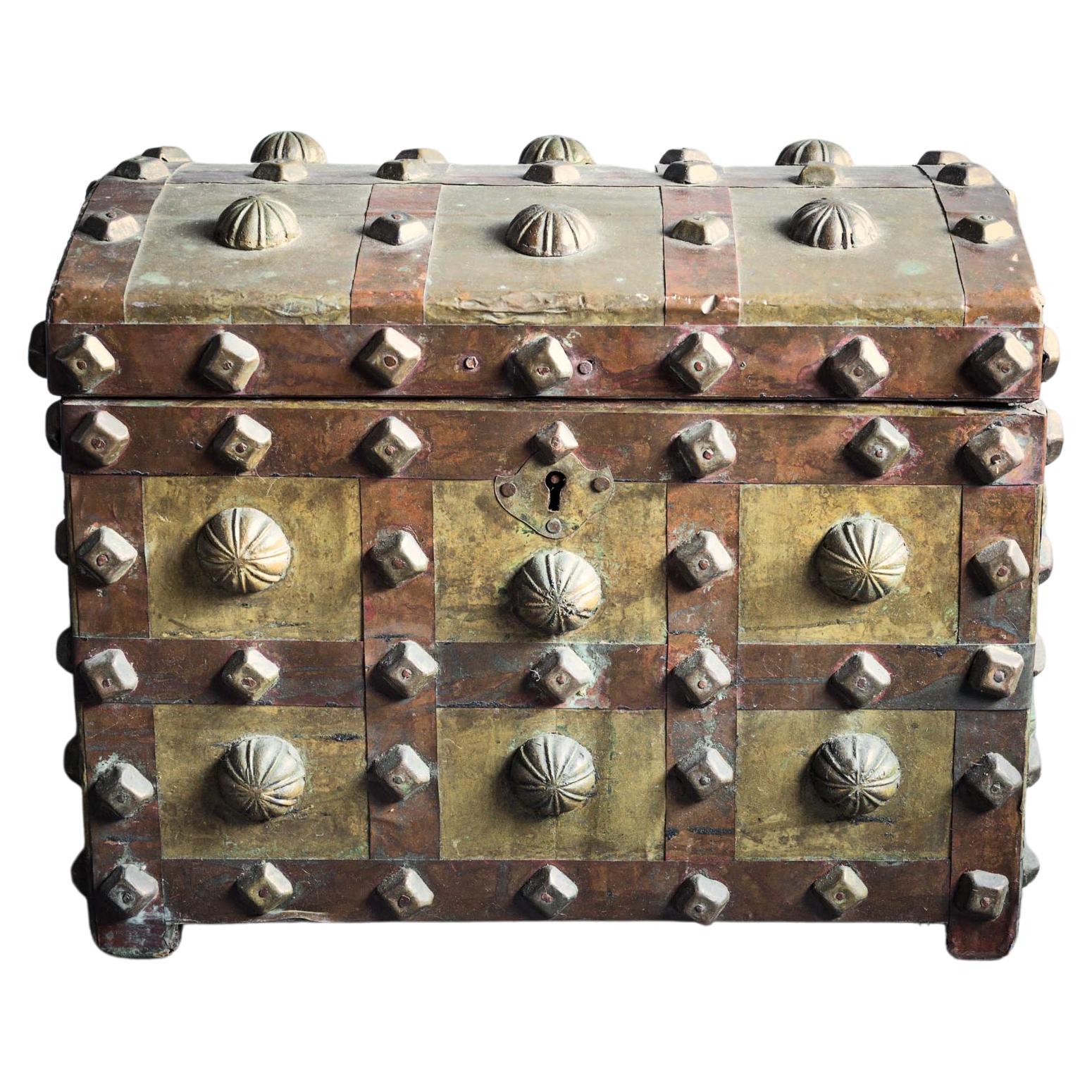 West African Berber Medium Dowry Chest For Sale