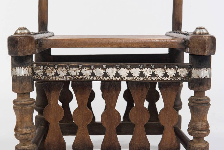 West African Carved Wood Chairs at 1stDibs