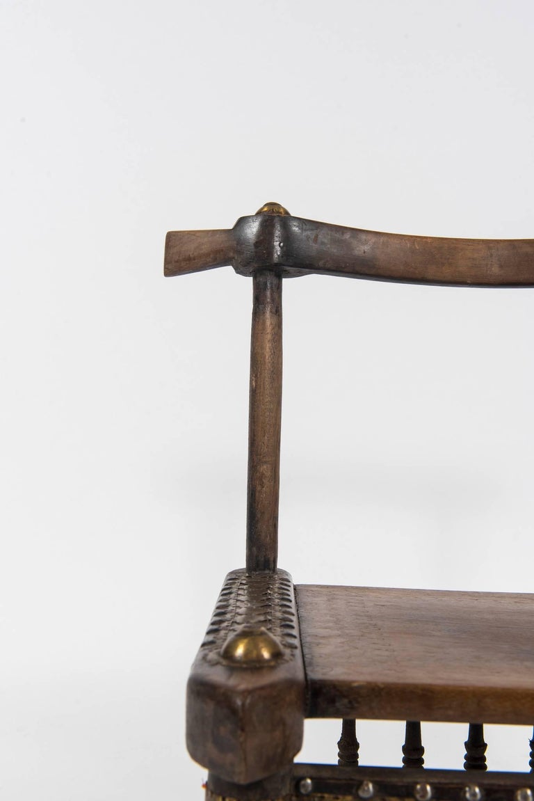 West African Carved Wood Chairs at 1stDibs