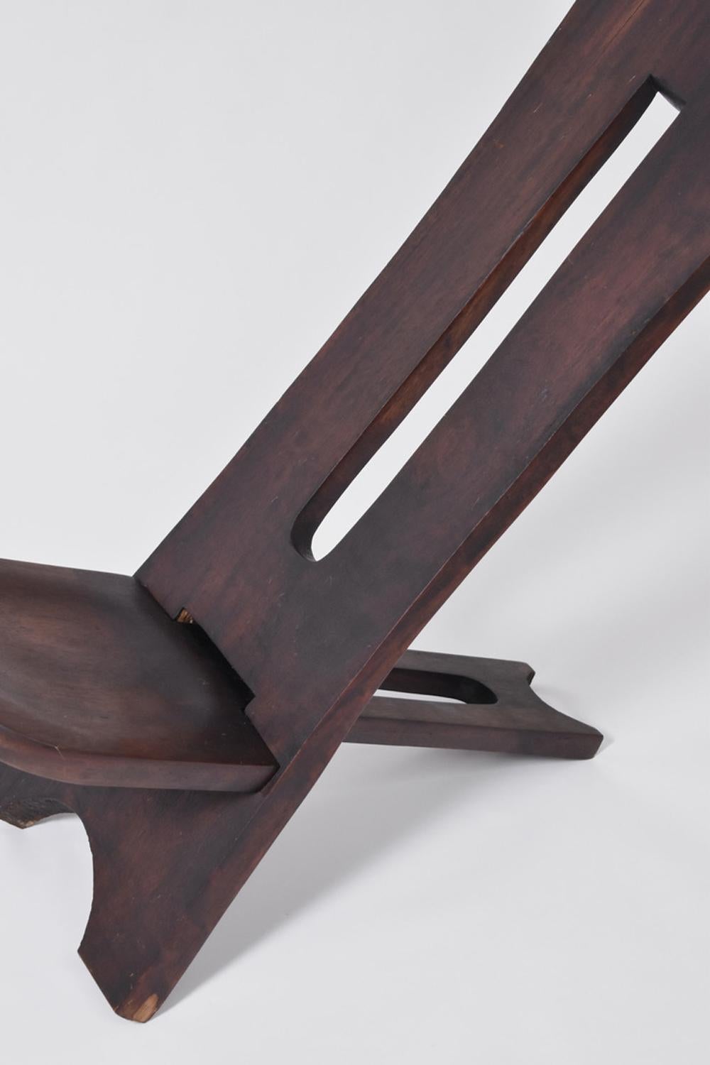 Africain Chaise ouest-africaine, années 1960. en vente