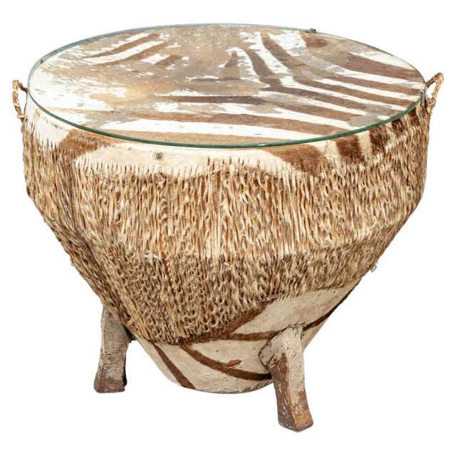 Antique African Wooden Drum at 1stDibs | dabakan, antique african drum ...