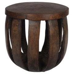Westafrikanischer Guinea geschnitzter Wood Wood Hocker