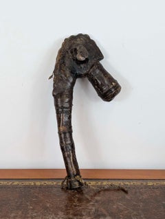 West African Lobi Ritual Staff, Burkina Faso, Early 20th Century