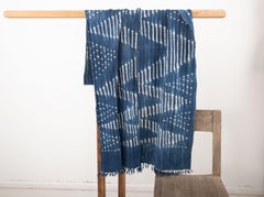 West African Vintage Indigo Cloth, Mali