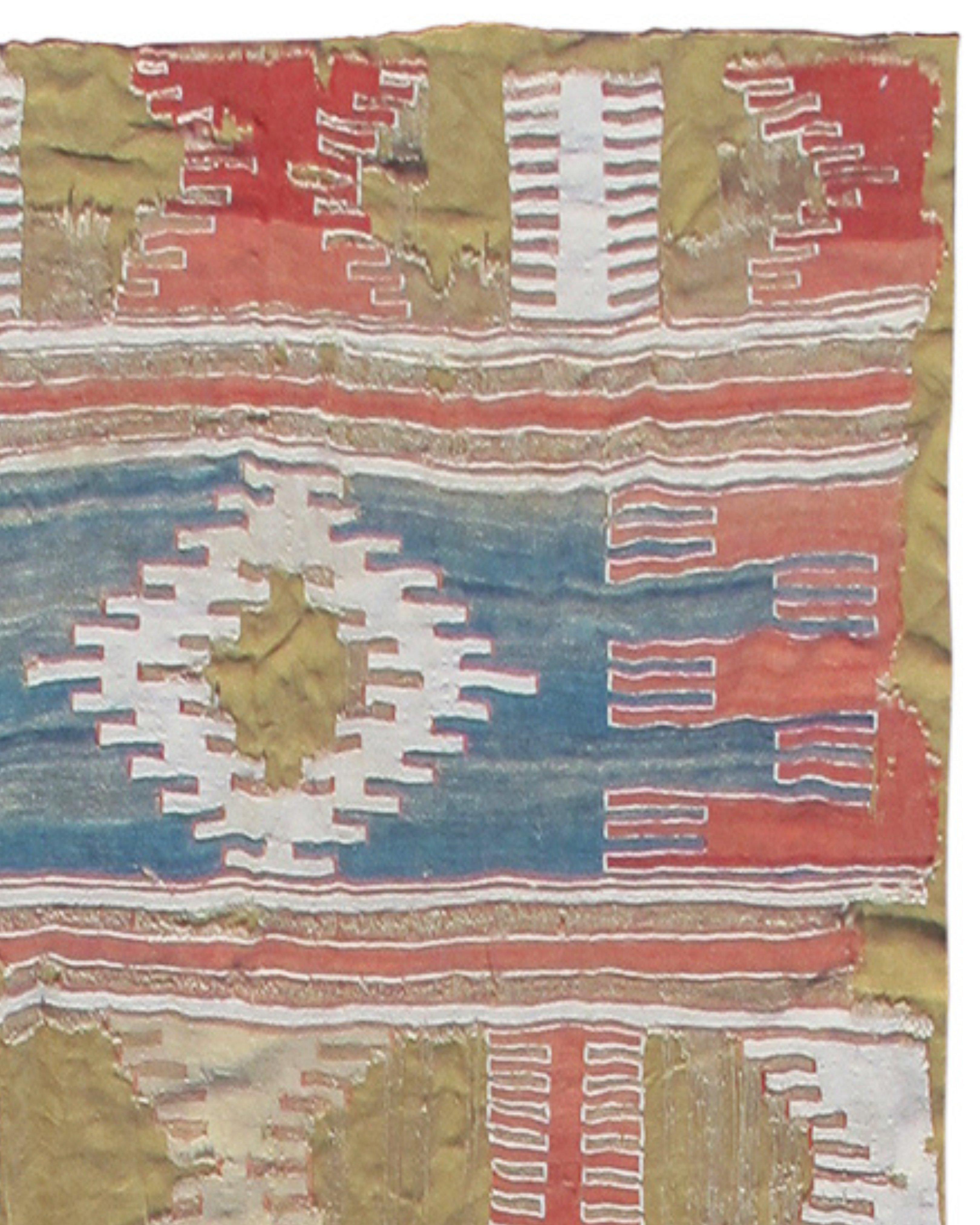 Westanatolischer Kilim-Teppich, um 1700 (Türkisch) im Angebot