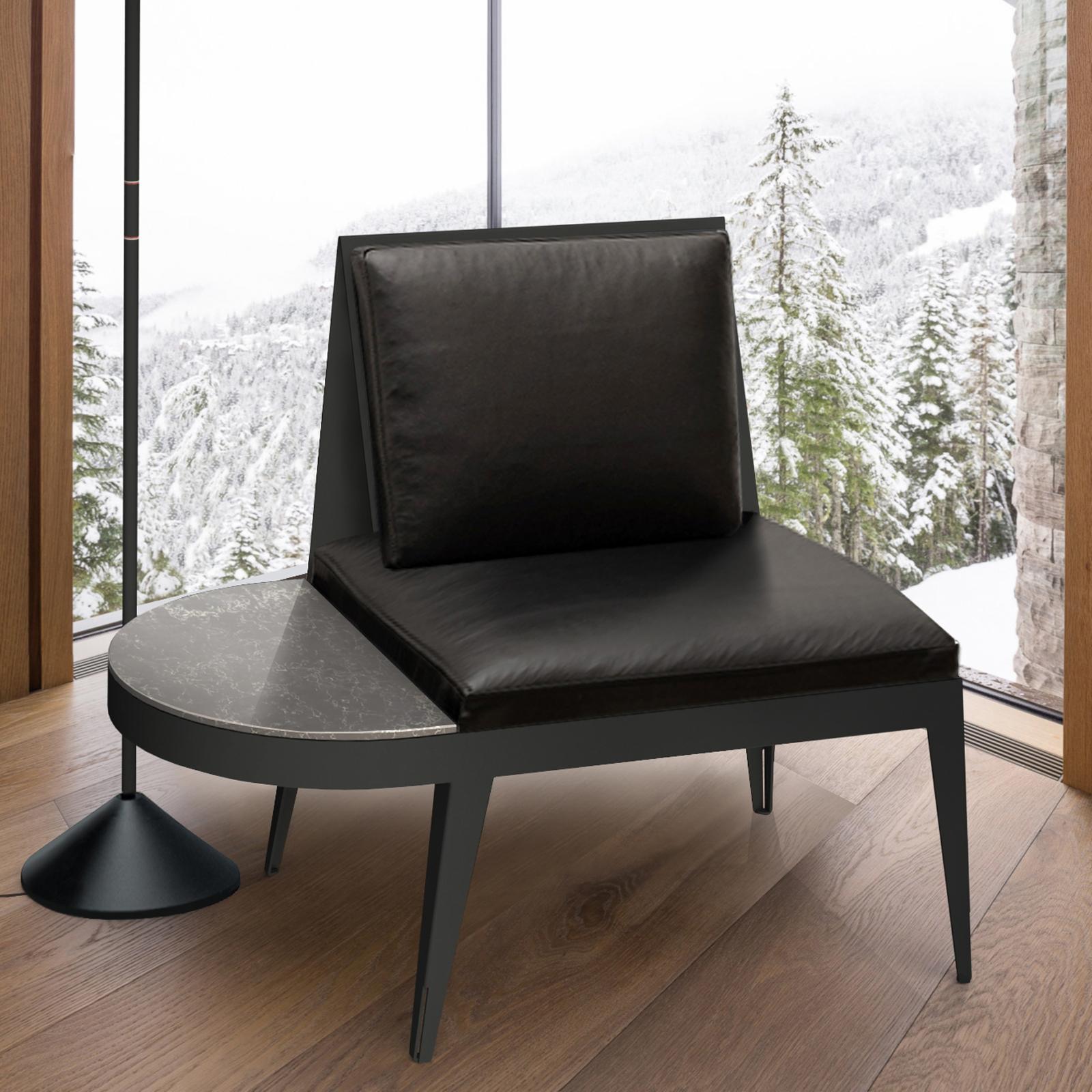 Modern West Coast Lounge Chair For Sale