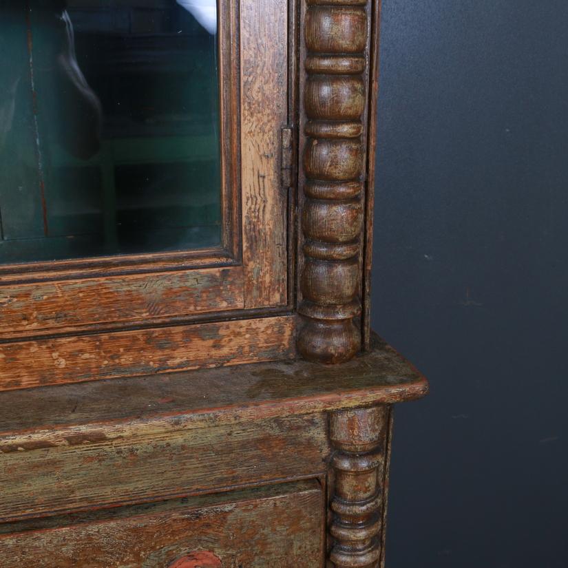 English West Country Glazed Dresser