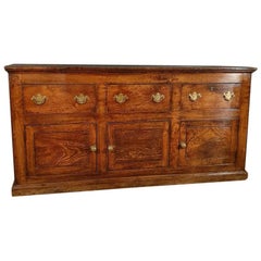 West Country Oak Dresser Base or Sideboard