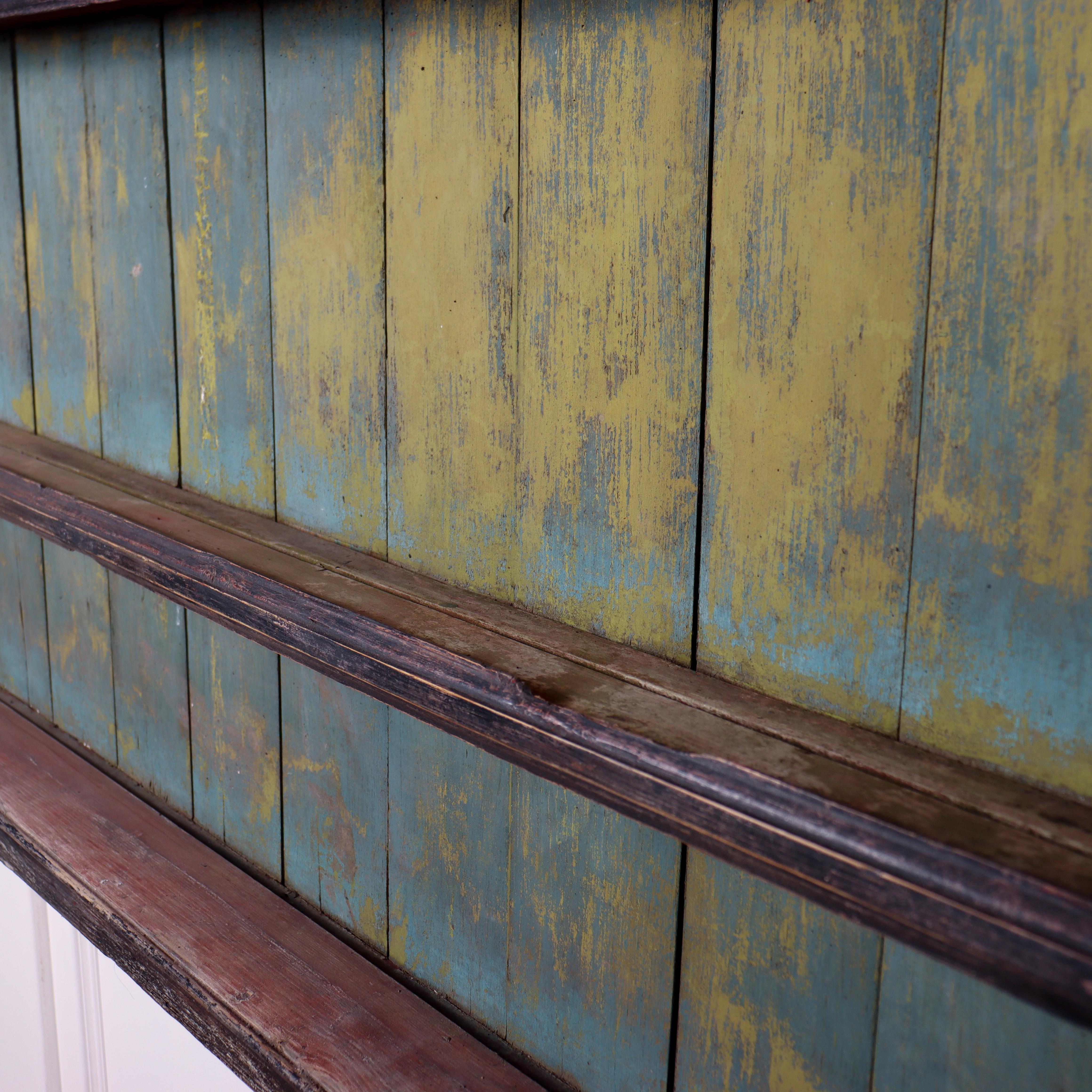 19th Century West Country Painted Plate Rack For Sale