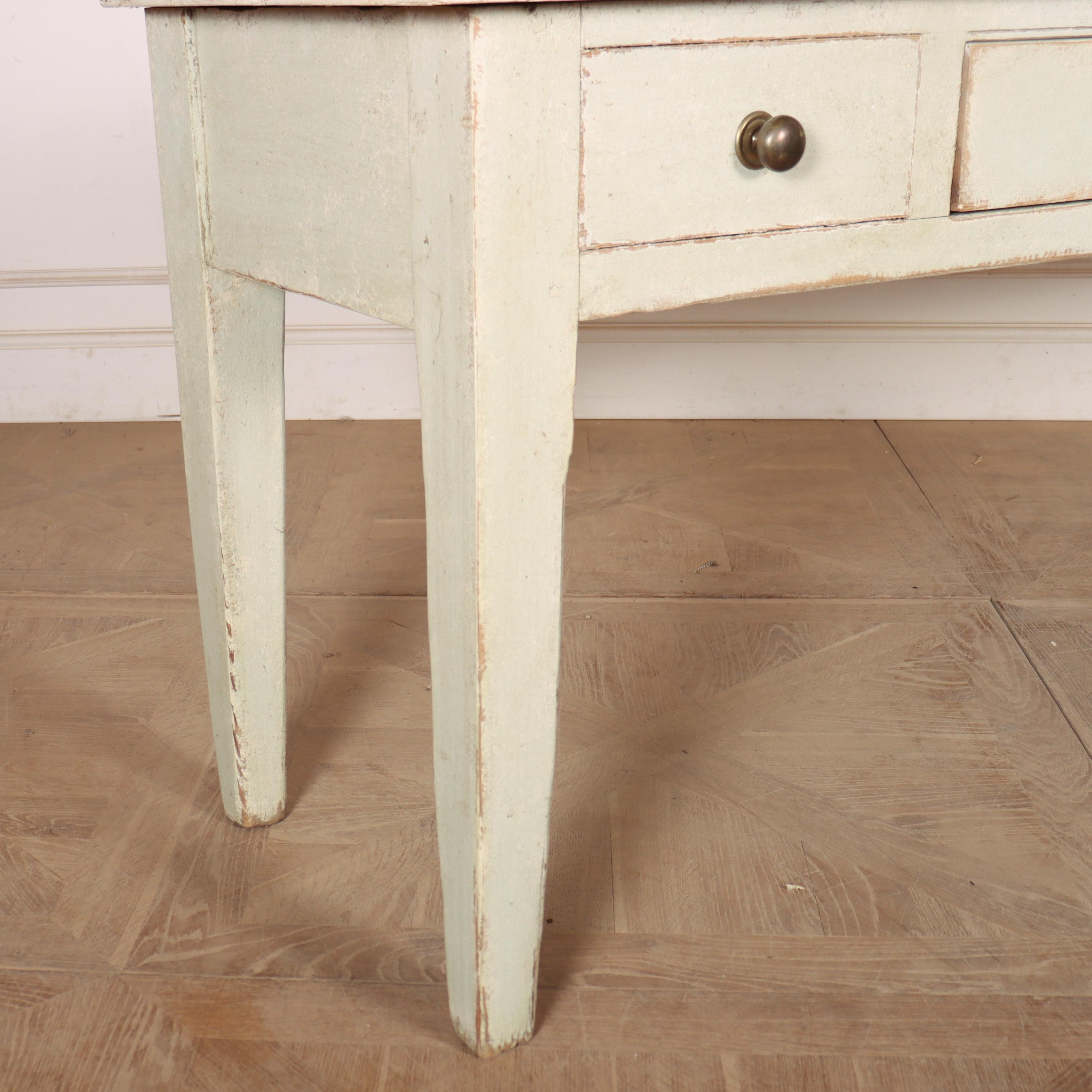 West Country Painted Serving Table Victoriano en venta
