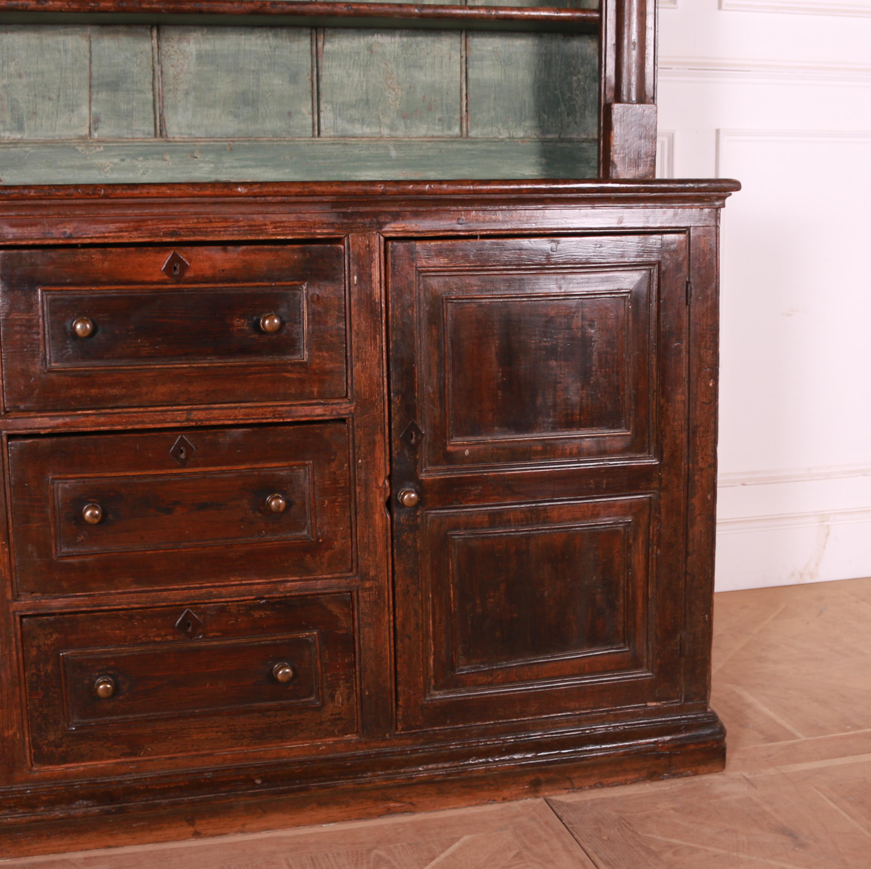 George III West Country Pine Dresser For Sale