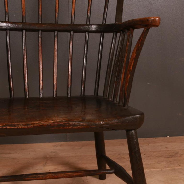 George III West Country Windsor Chair For Sale