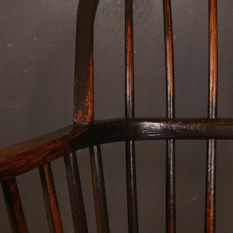 West Country Windsor Chair In Good Condition For Sale In Leamington Spa, Warwickshire