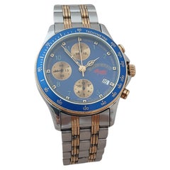 West End Watch Co Sowar 2000 Automatic Chronograph Valjoux 7750 Two Tone Mens Wa
