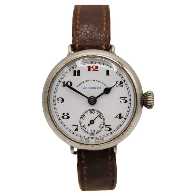 West End Watch Company Secundus - No Band Vintage West End Watch Co Secundus Manual Wind Trench Style  main image 4