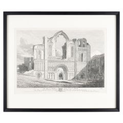 West Front of Castle Acre Priory by John Sell Cotman, 1813