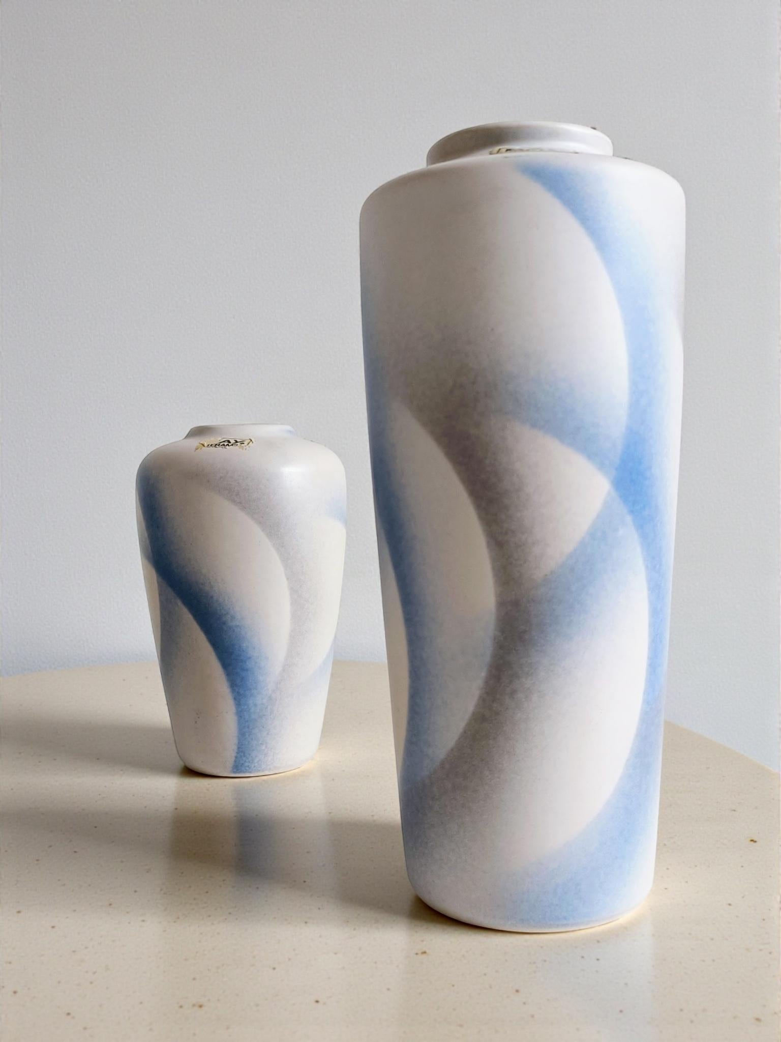 West German Bay Keramiek Art Pottery Vases, Post-Modern / Art Deco Revival, 1980 For Sale 9