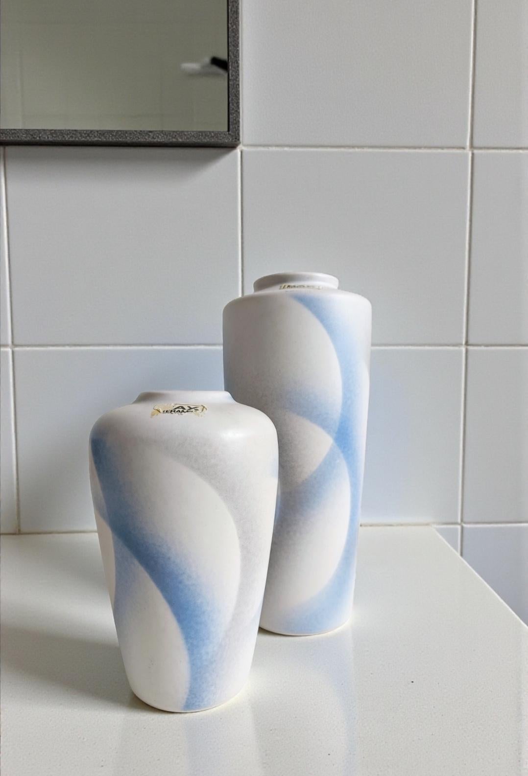 West German Bay Keramiek Art Pottery Vases, Post-Modern / Art Deco Revival, 1980 For Sale 11