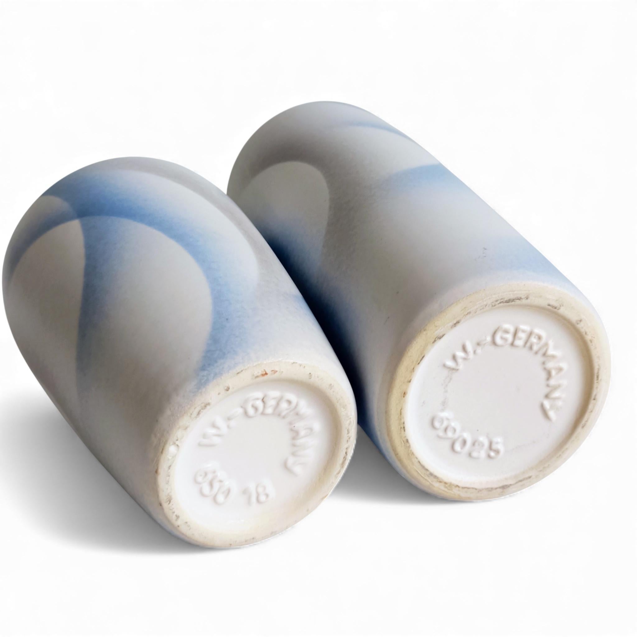 West German Bay Keramiek Art Pottery Vases, Post-Modern / Art Deco Revival, 1980 For Sale 12