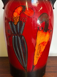 Mid-Century Modern West German Ceramic Umbrella Stand by Scheurich