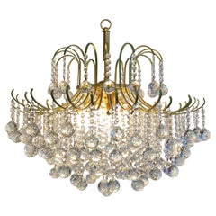 West German Crystal Chandelier