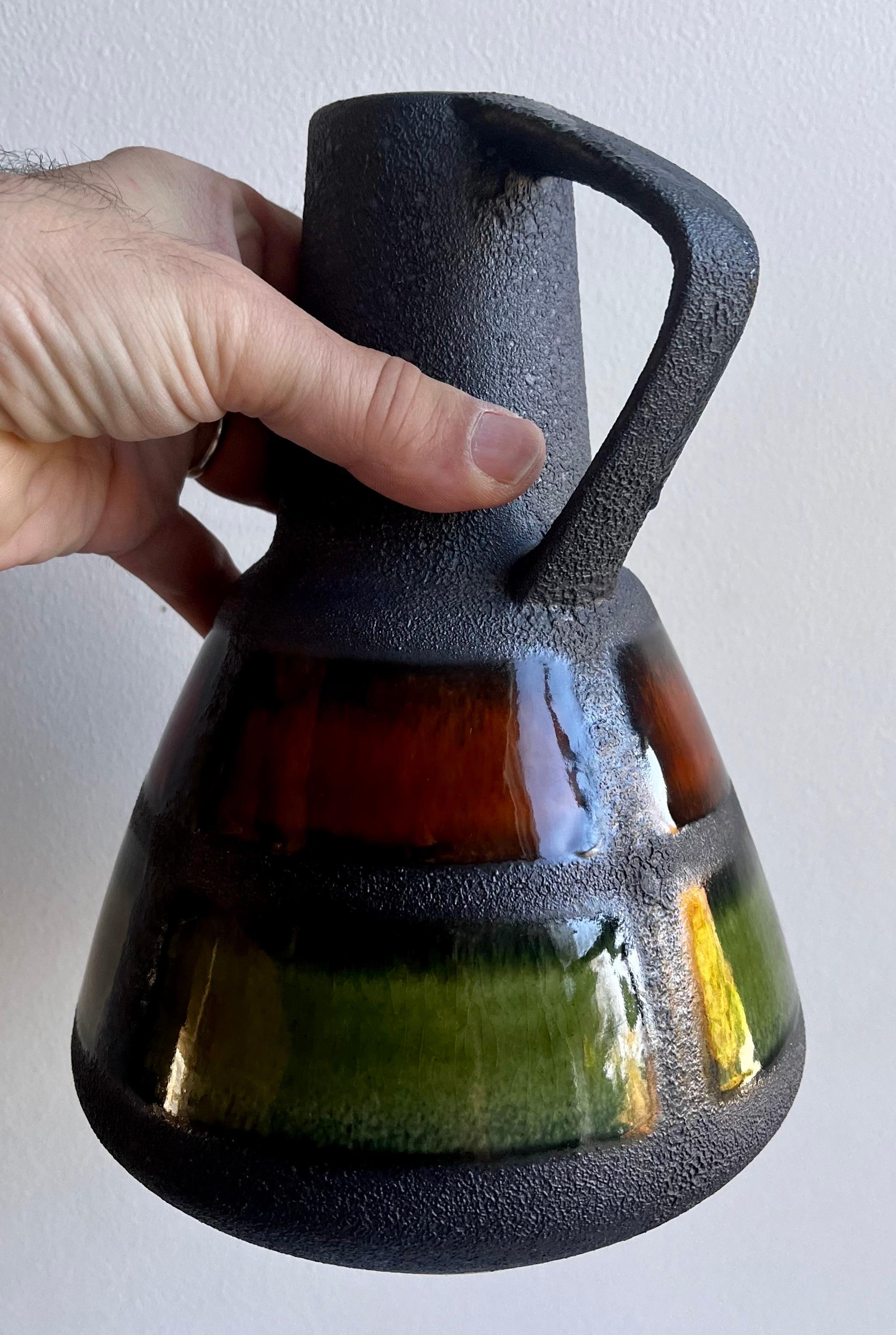 Vaso di lava grassa della Germania occidentale di Dumler & Breiden, anni '60 in vendita 3