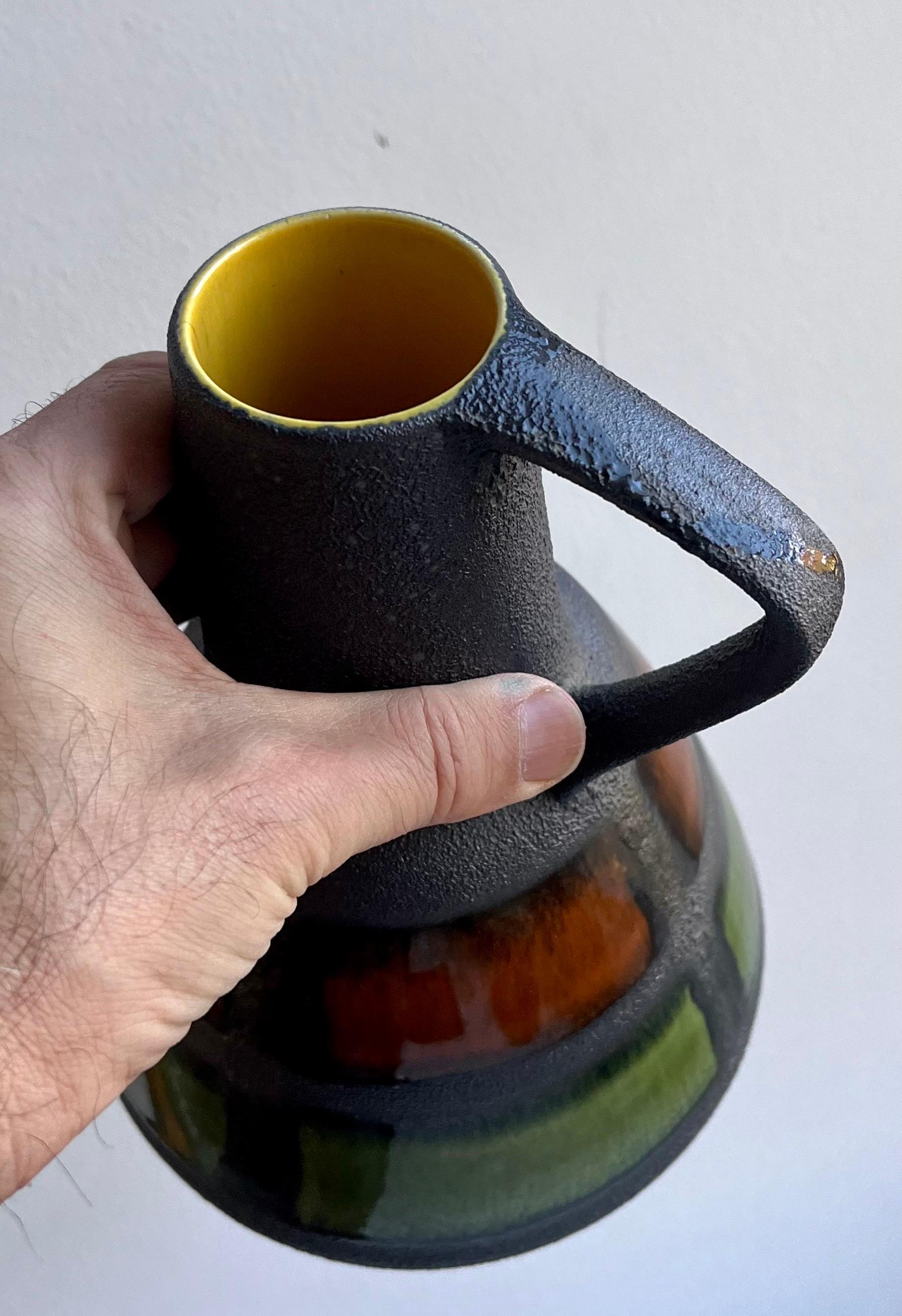 Vaso di lava grassa della Germania occidentale di Dumler & Breiden, anni '60 in vendita 4