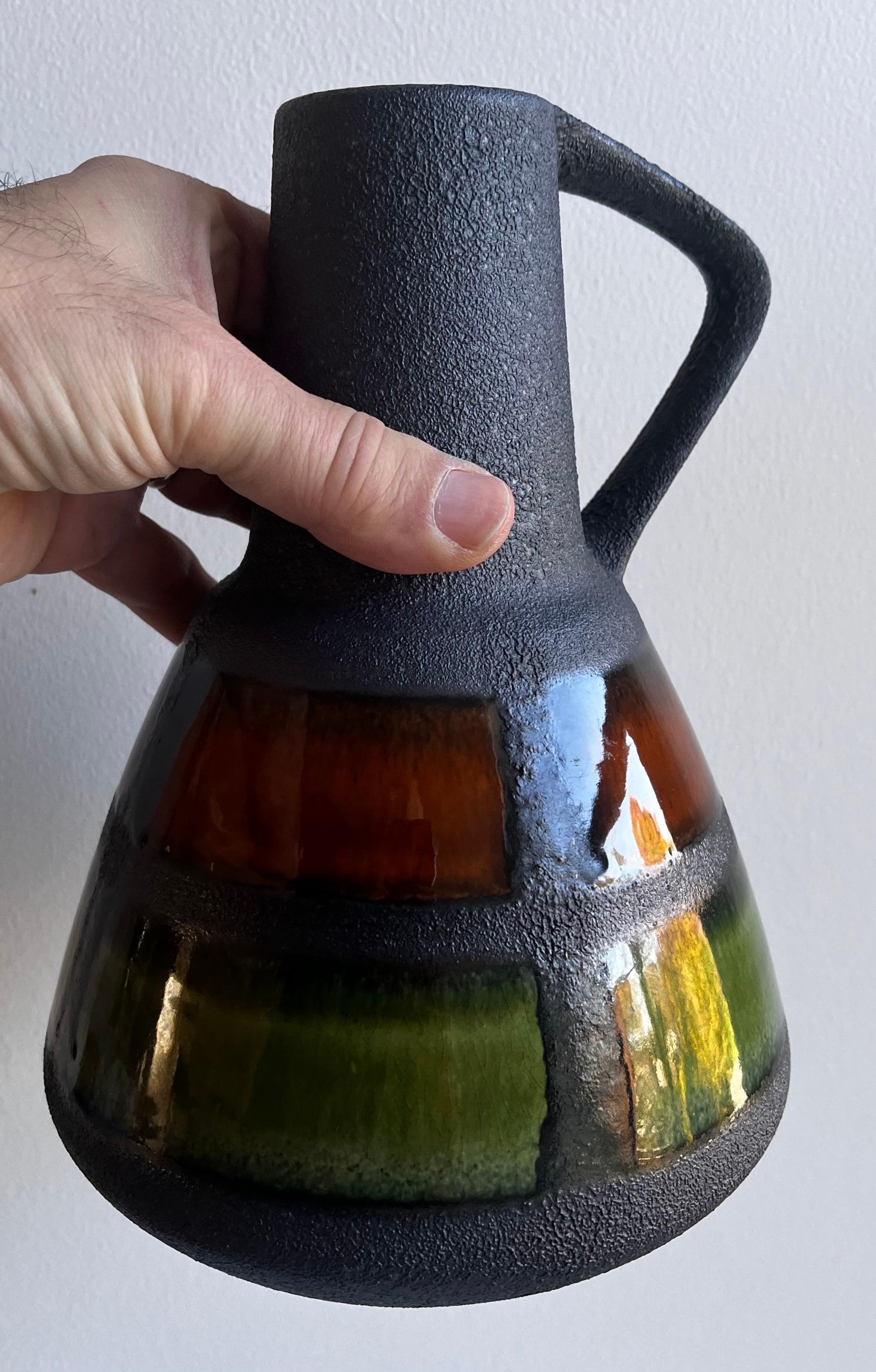 Vaso di lava grassa della Germania occidentale di Dumler & Breiden, anni '60 in vendita 5