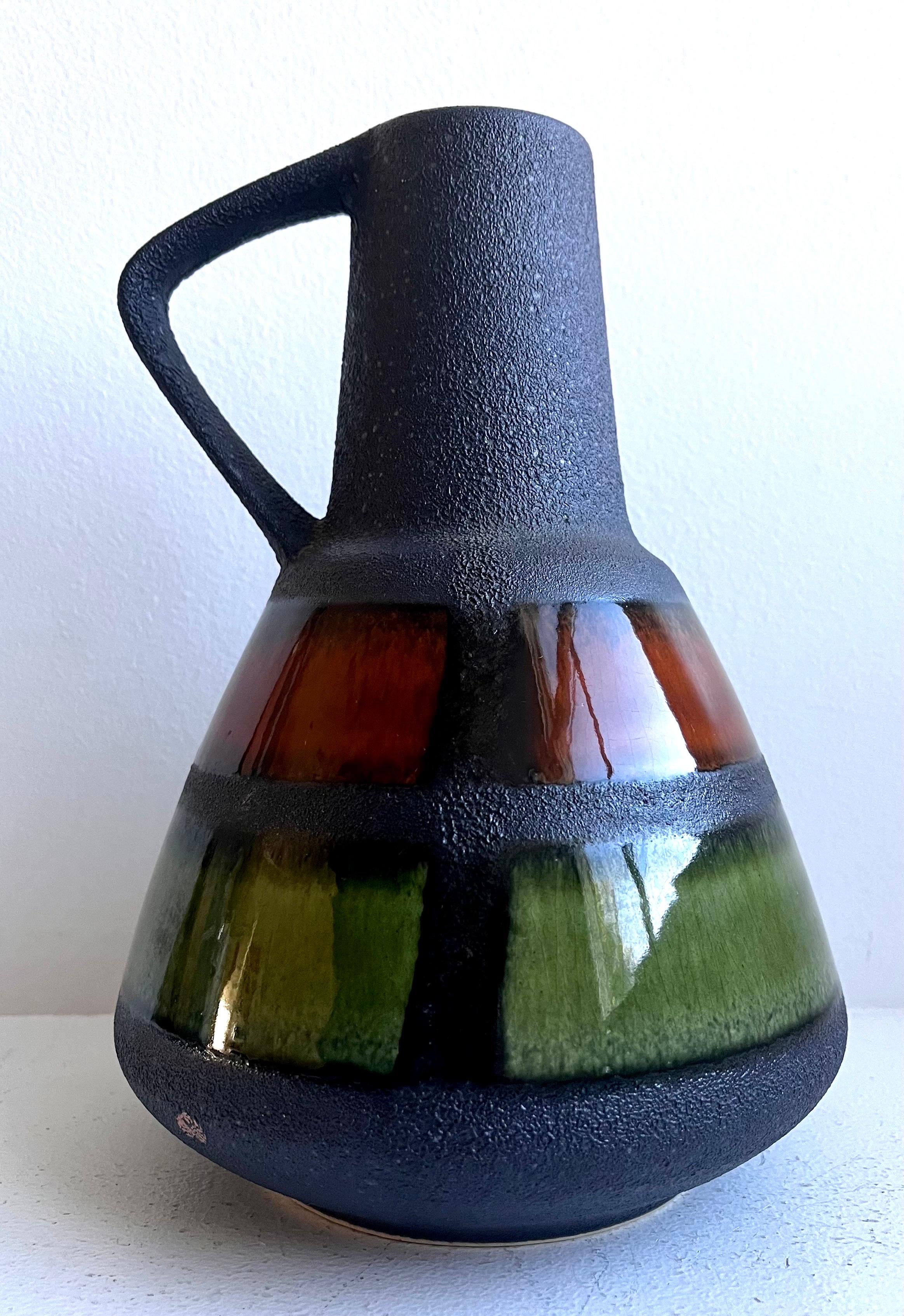 Mid-Century moderno Vaso di lava grassa della Germania occidentale di Dumler & Breiden, anni '60 in vendita