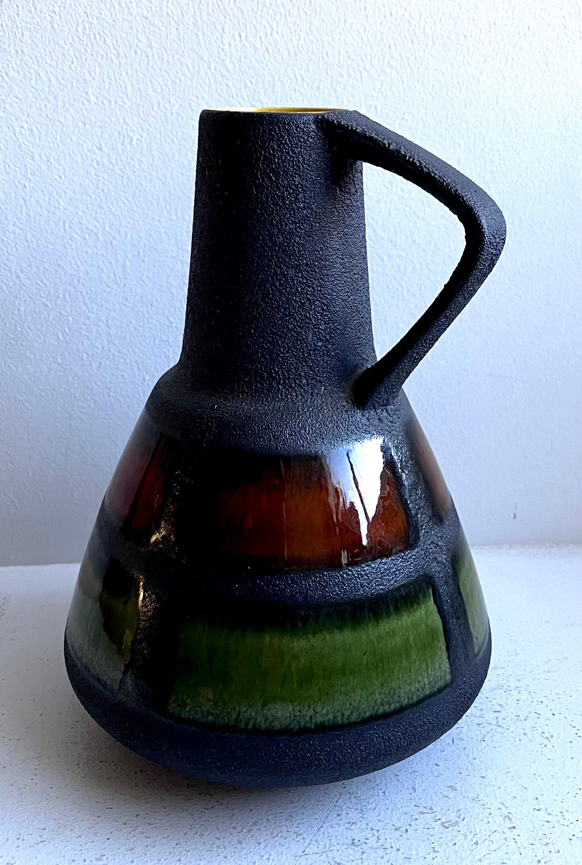 Tedesco Vaso di lava grassa della Germania occidentale di Dumler & Breiden, anni '60 in vendita