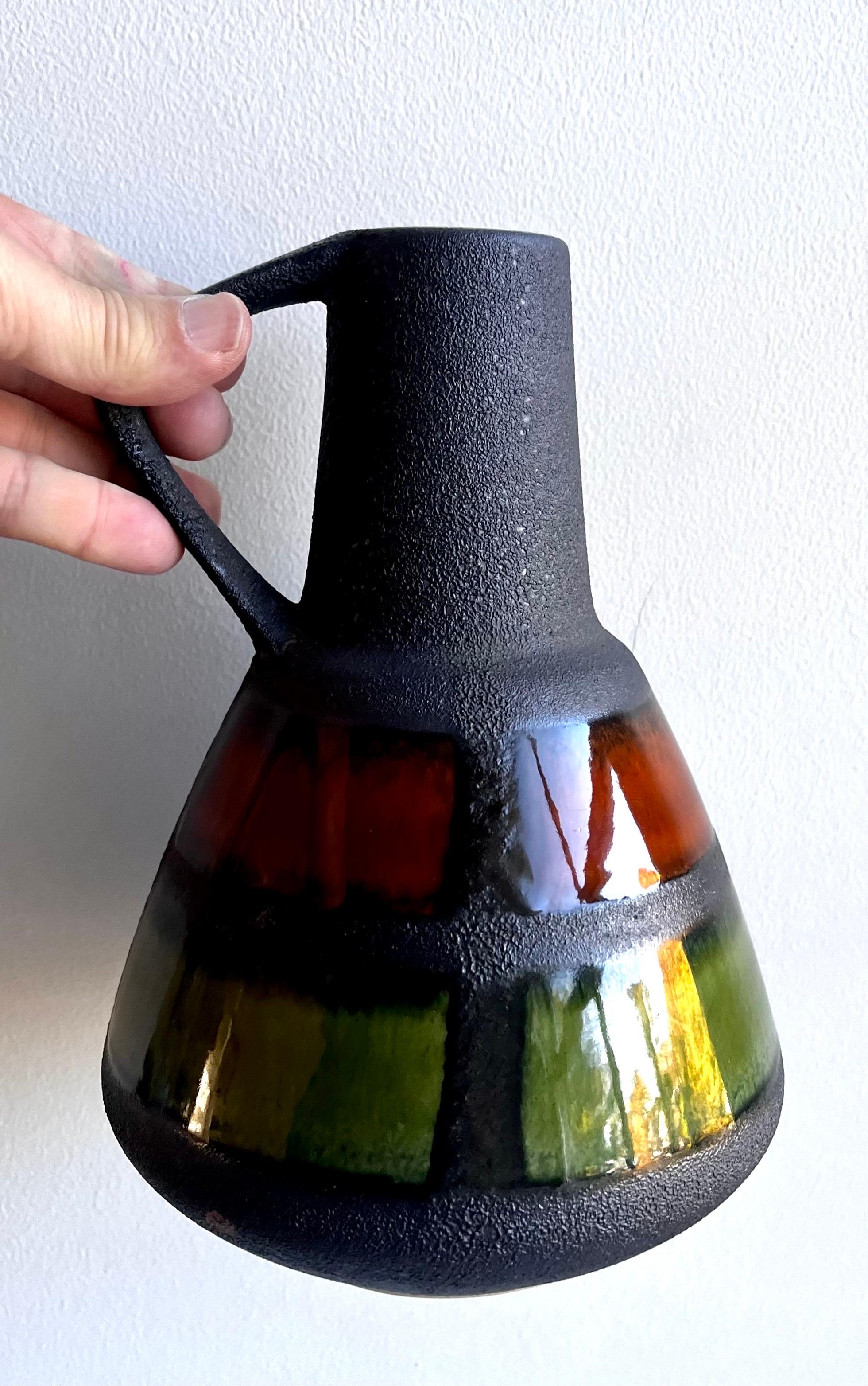 Vaso di lava grassa della Germania occidentale di Dumler & Breiden, anni '60 in vendita 2