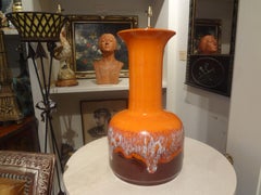 West German Glazed Ceramic Vase by Jasba