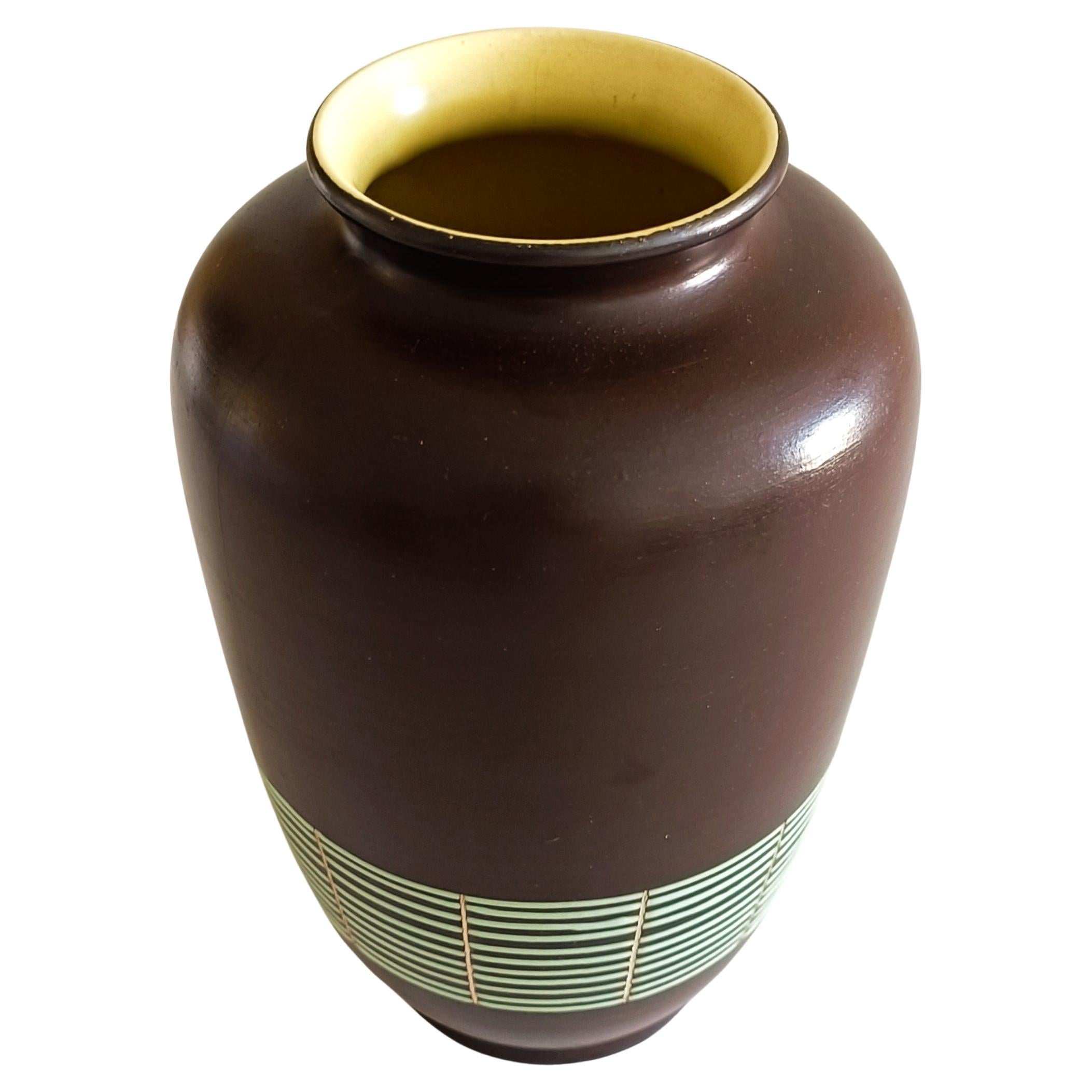 Mid-20th Century West German Mid Century Ceramic Vase by Eckhardt & Engler, 1950s