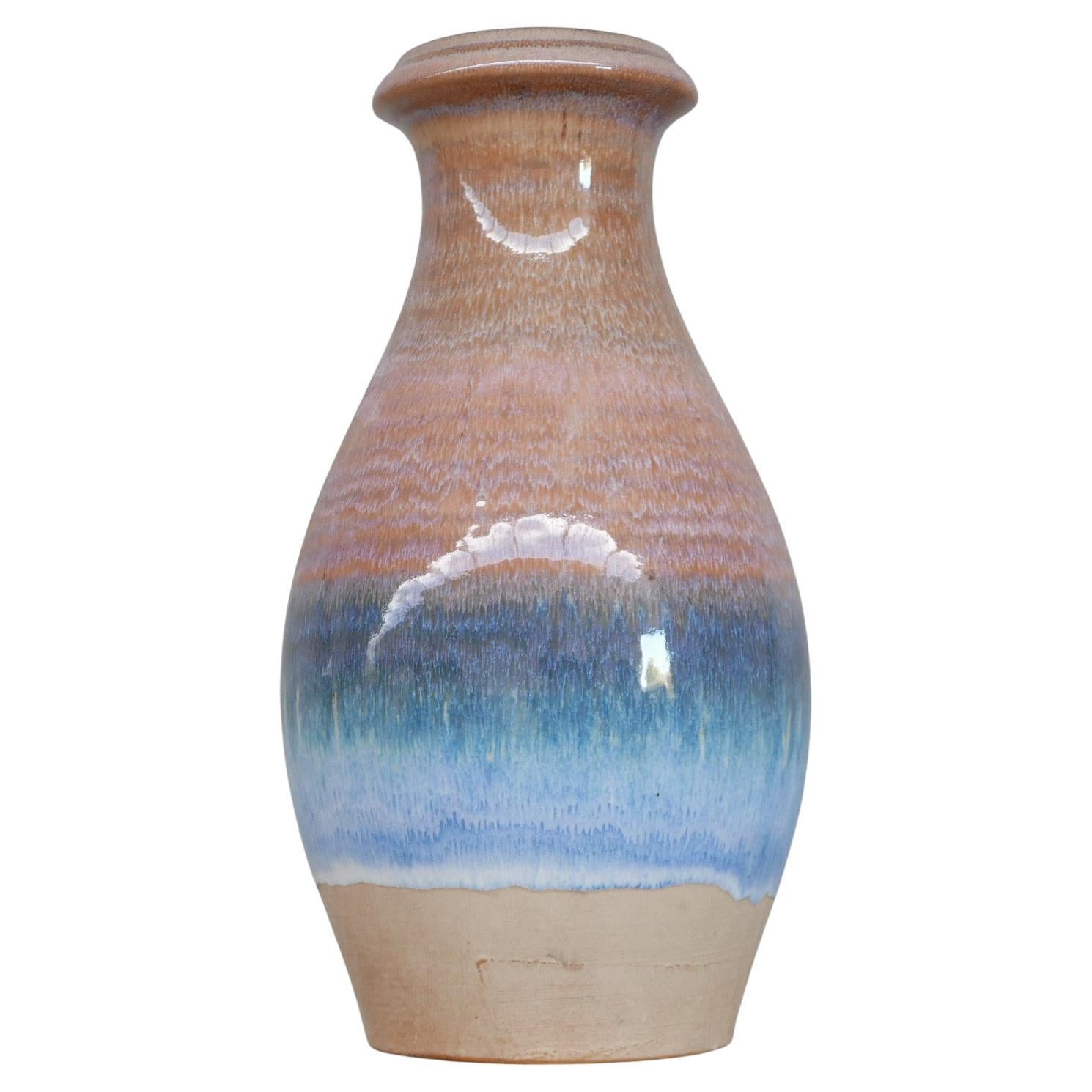 Vase en céramique de l'Allemagne de l'Ouest du milieu du siècle dernier