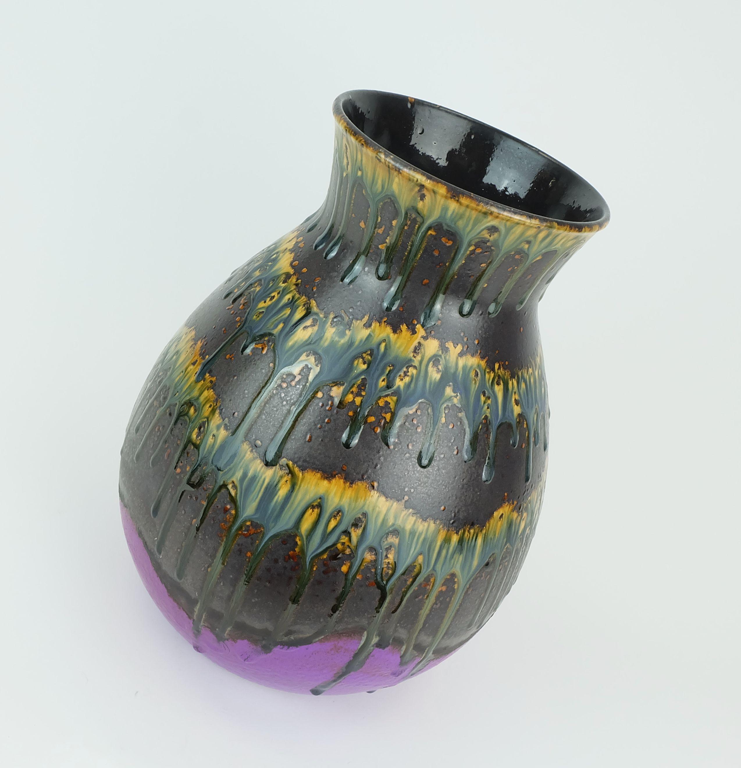 German west german mid century vase dumler & breiden vase model 122/30 For Sale