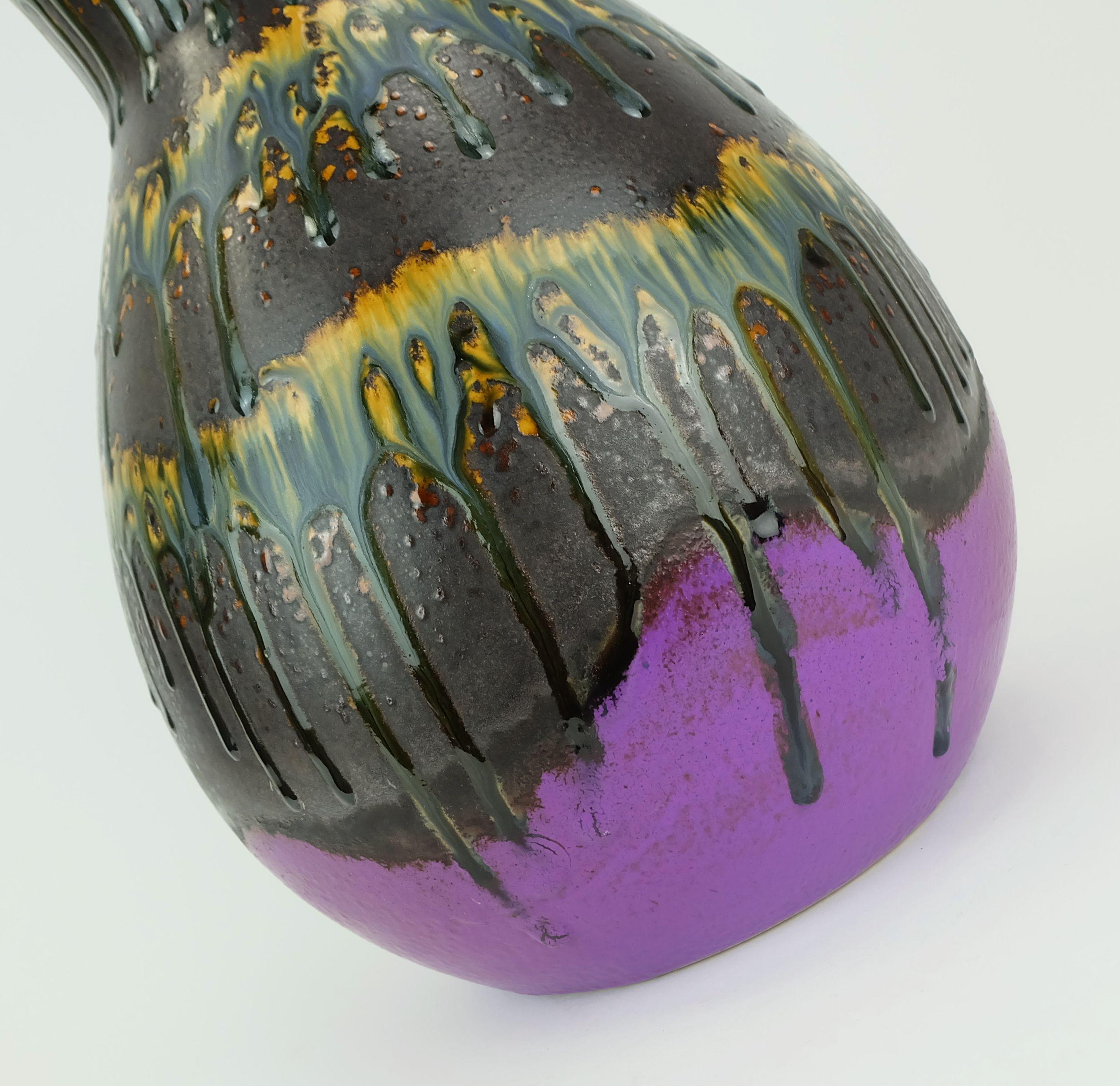 west german mid century vase dumler & breiden vase model 122/30 In Good Condition For Sale In Mannheim, DE