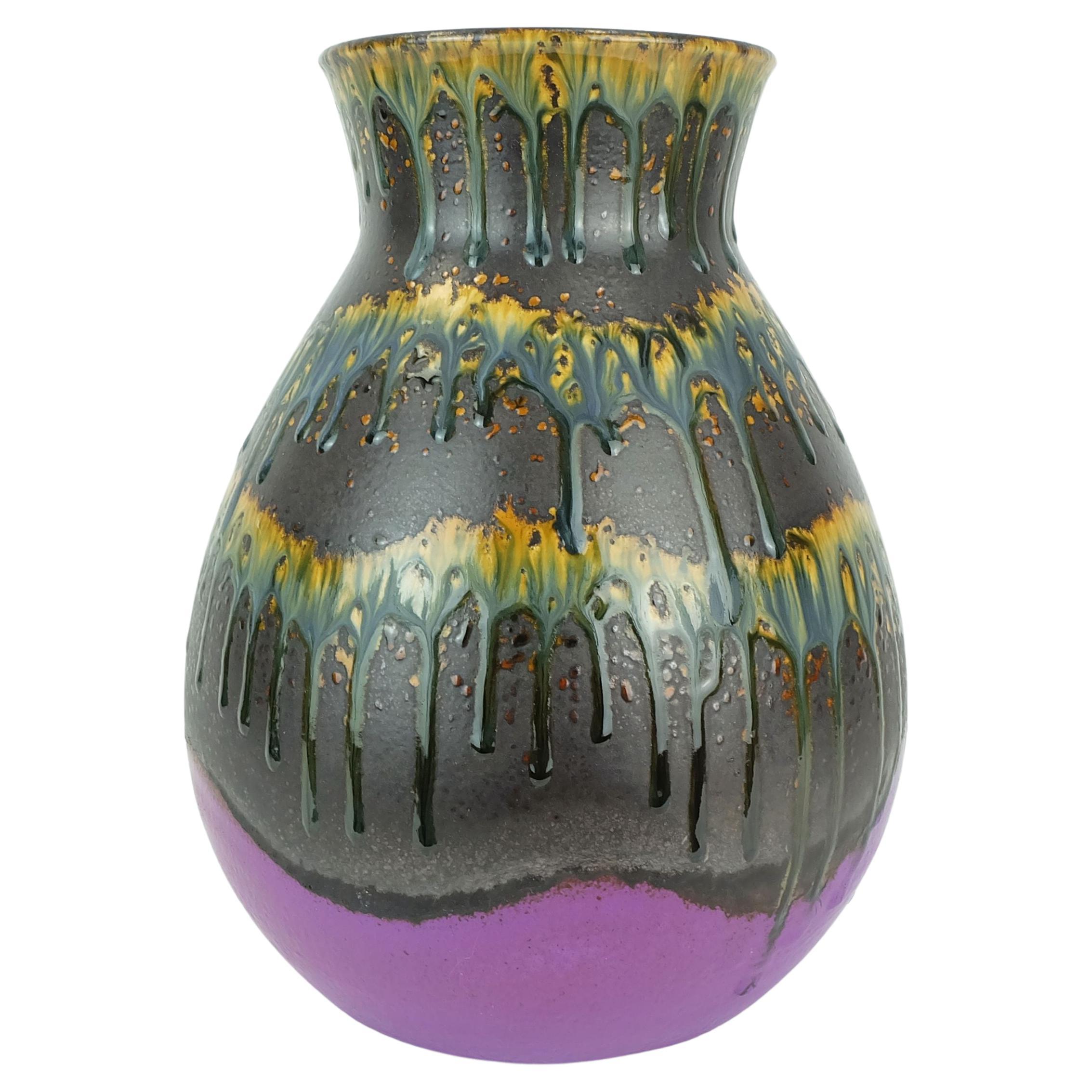 west german mid century vase dumler & breiden vase model 122/30 For Sale