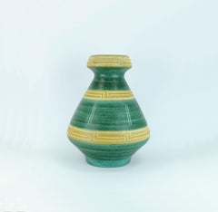 west german mid century VASE floorvase bay keramik model 680-40 geometric decor