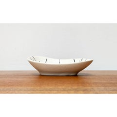 Bol en poterie mosaïque West German Pottery, années 1960