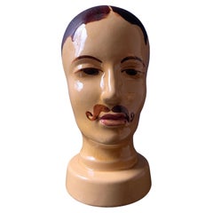 West German Pottery Display Head by Scheurich Model 701