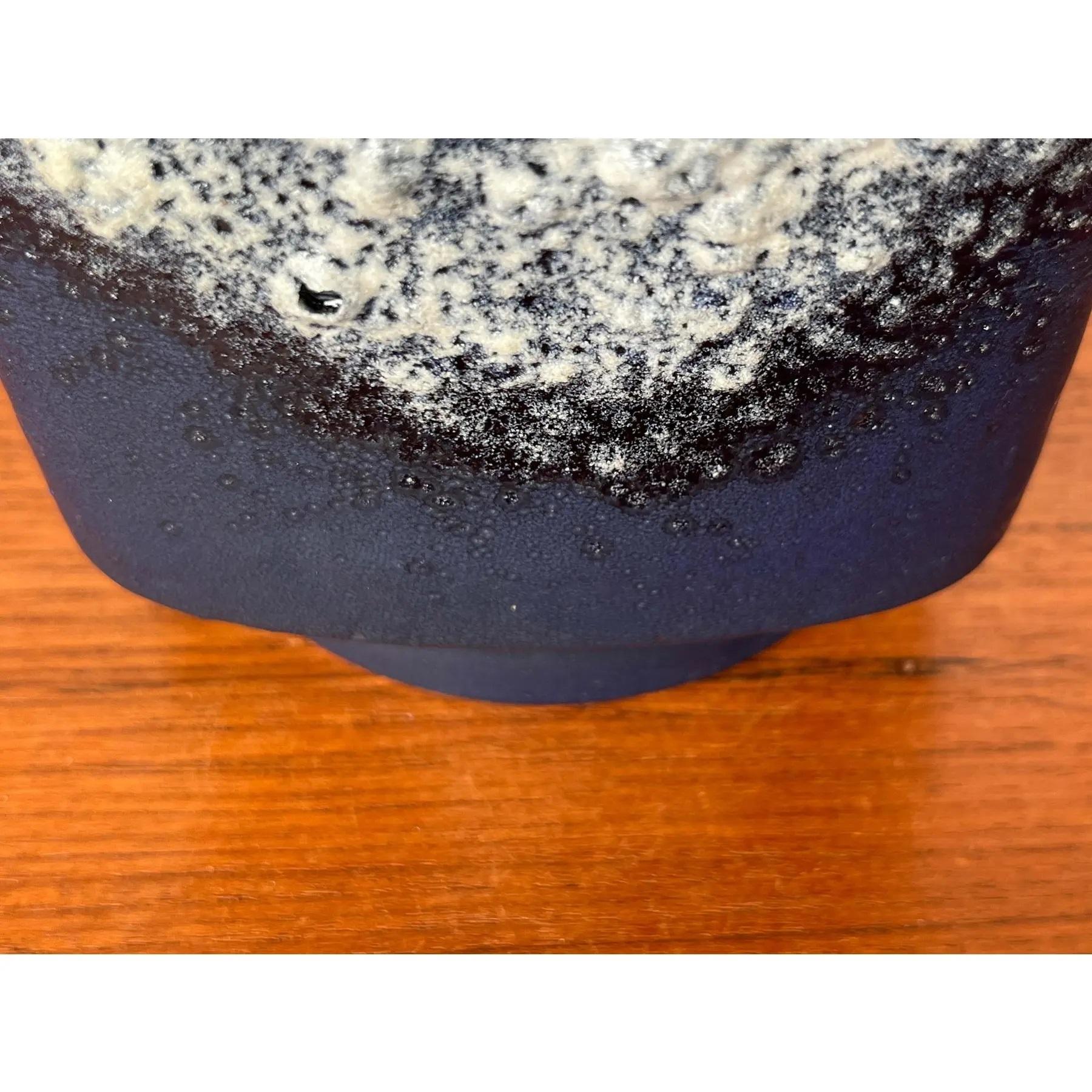 West German Pottery WGP Fat Lava Planter from Dümler & Breiden, 1960s In Good Condition For Sale In Hamburg, DE