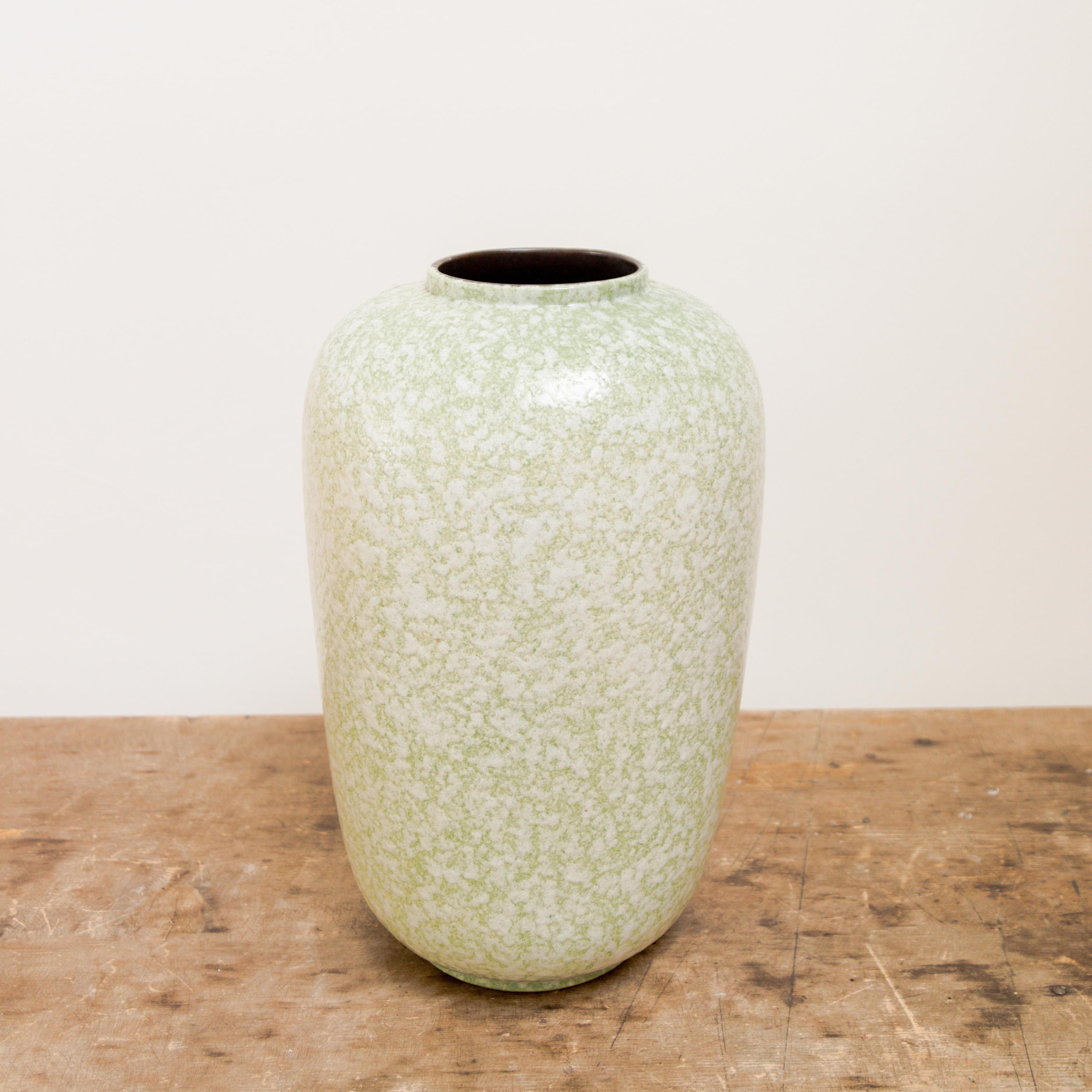 West German Speckle Glazed Vessel In Good Condition For Sale In West Hollywood, CA