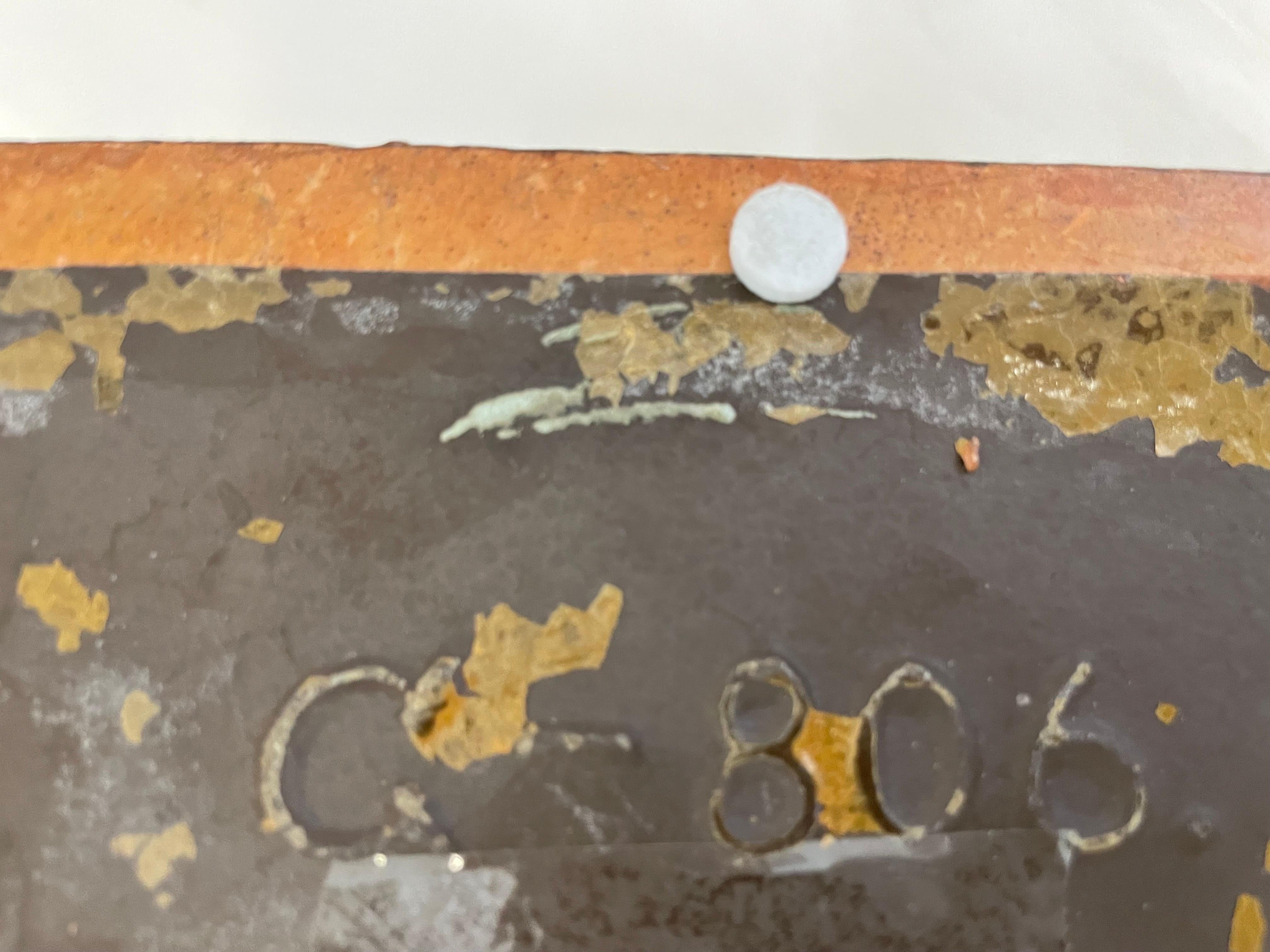 Metà XX secolo Vaso geometrico quadrato della Germania Ovest in vendita
