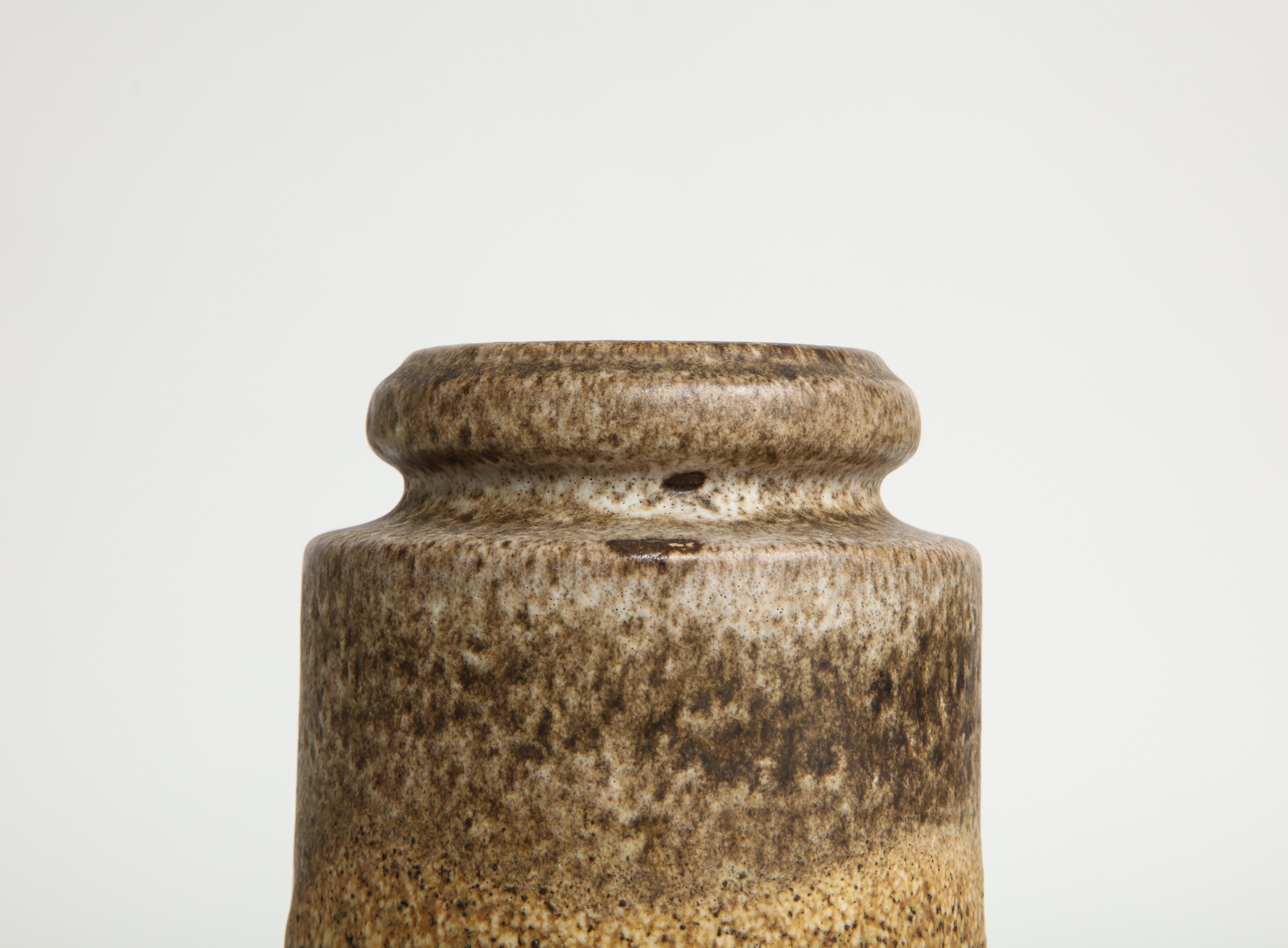 West German Earth Tones Lava Vessel, Germany 1960's For Sale 2