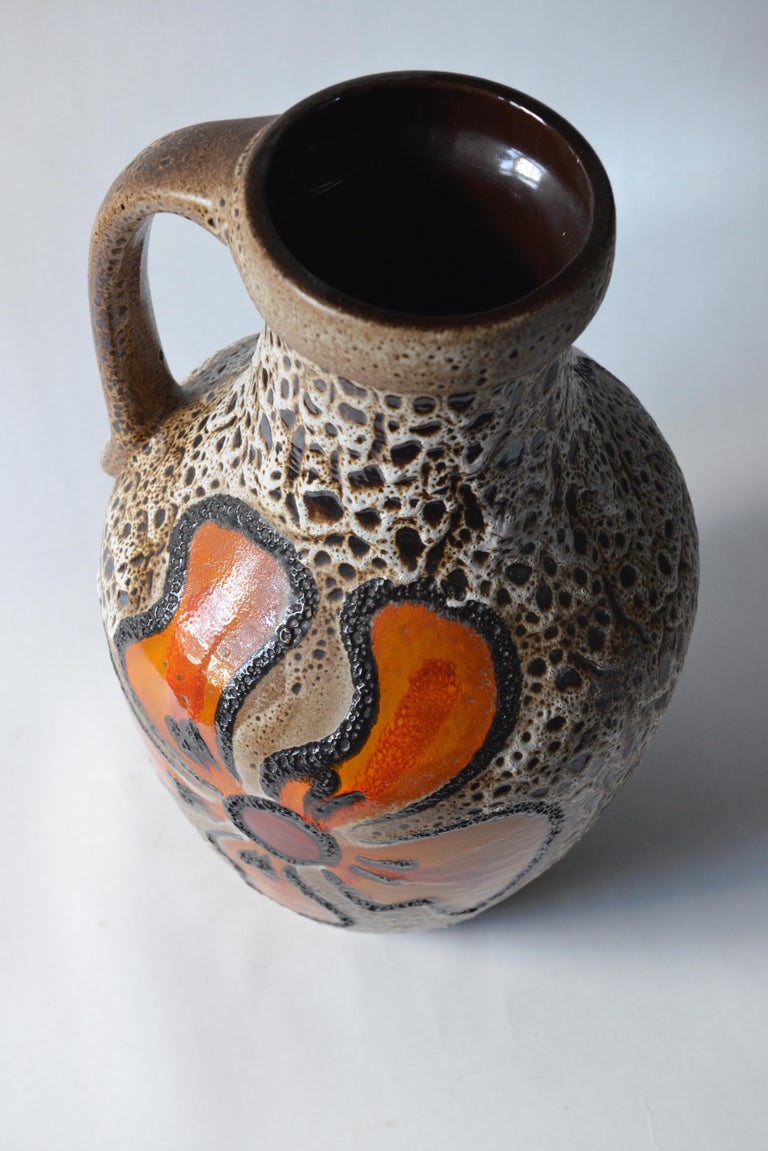 West Germany 1960s Vase For Sale at 1stDibs