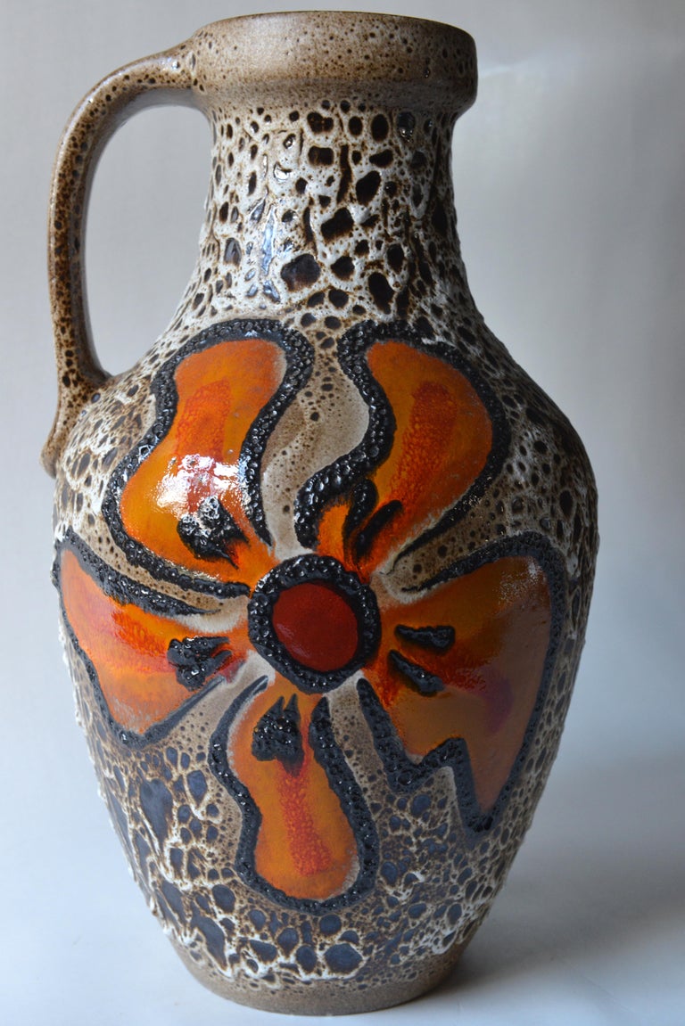 West Germany 1960s Vase For Sale at 1stDibs